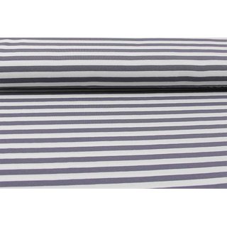 Jersey STRIPES 10mm grau