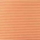 Jersey Jacquard MULTI Streifen 3mm/6mm peach