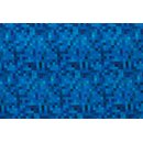 French Terry Digitalprint MINECRAFT blau