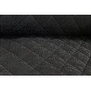 Jackenstoff Stepp Quilt matt sprinkle schwarz