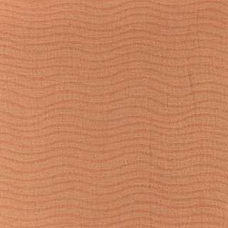 Jacquard Musselin Baumwolle Leinen Welle sandsteinrot